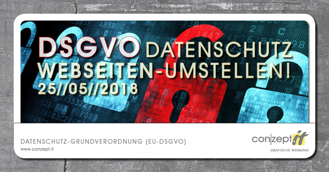 Die DSGVO Kommt: Sind Sie Bereit Hierfür? - Conzept.it